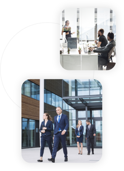 about-us - WeeTech Solution Pvt Ltd Group of young business people working on IT company