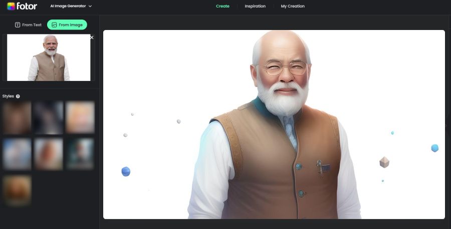 Fotor AI Random Face Generator of Honarable Prime Minister of India Shri Narendra Modi - WeeTech Solution Pvt Ltd Fotor AI Random Face Generator of Honarable Prime Minister of India Shri Narendra Modi